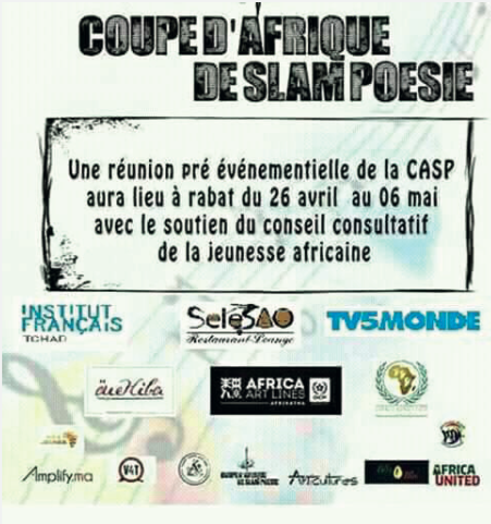 COUPE AFRIQUE SLAM POÉSIE